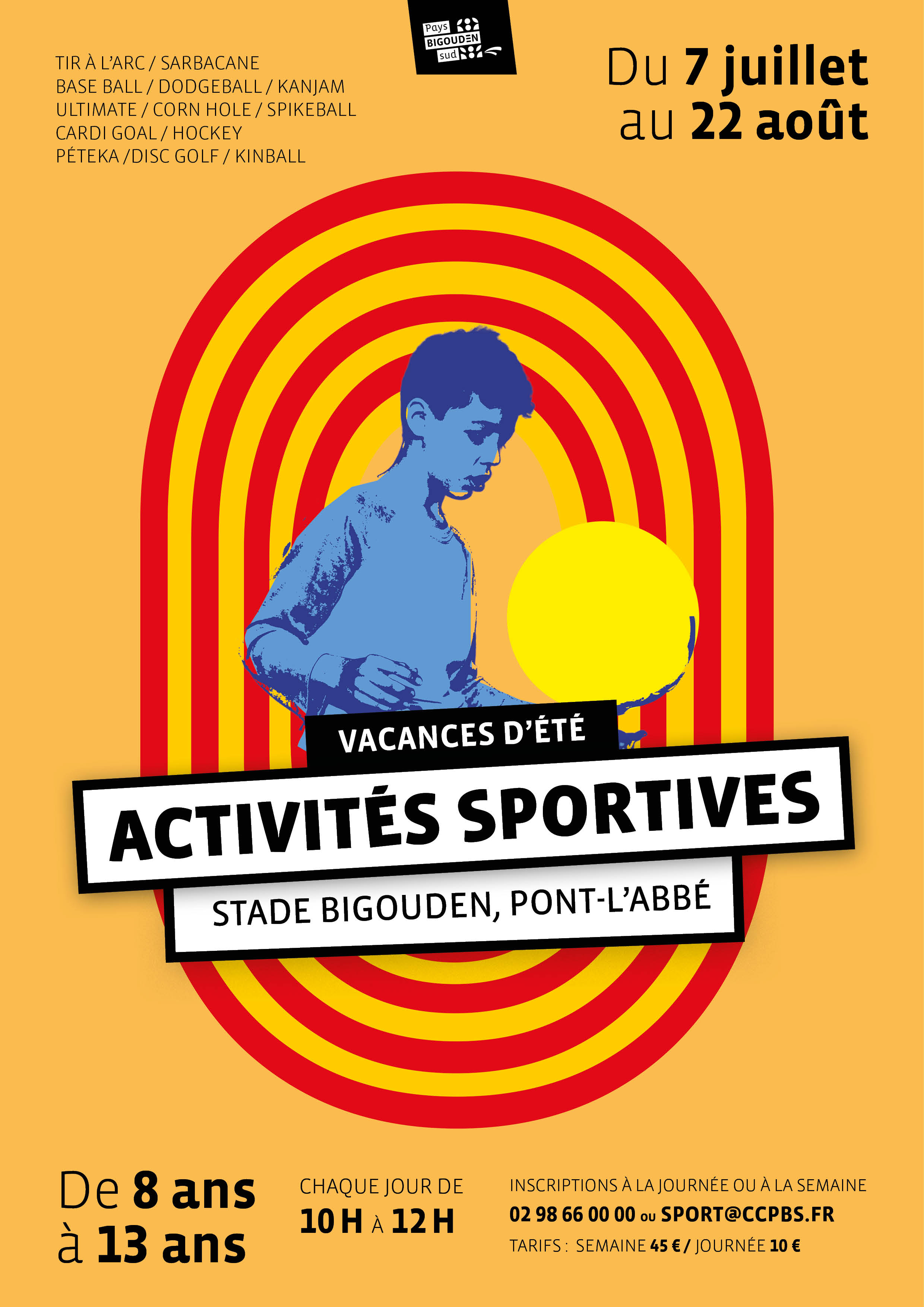 Activités sportives Eté